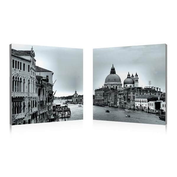 Baxton Studio Timeless Venice Unframed Photography Wall Art 19.68 in. x 19.68 in