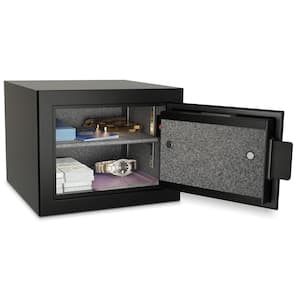 Onyx 0.5 cu. ft. Fireproof Home and Office Safe with Electronic Lock, Matte Black