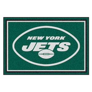 FANMATS New York Jets Green 3 ft. x 2 ft. Mascot Helmet Area Rug 31750 - The  Home Depot