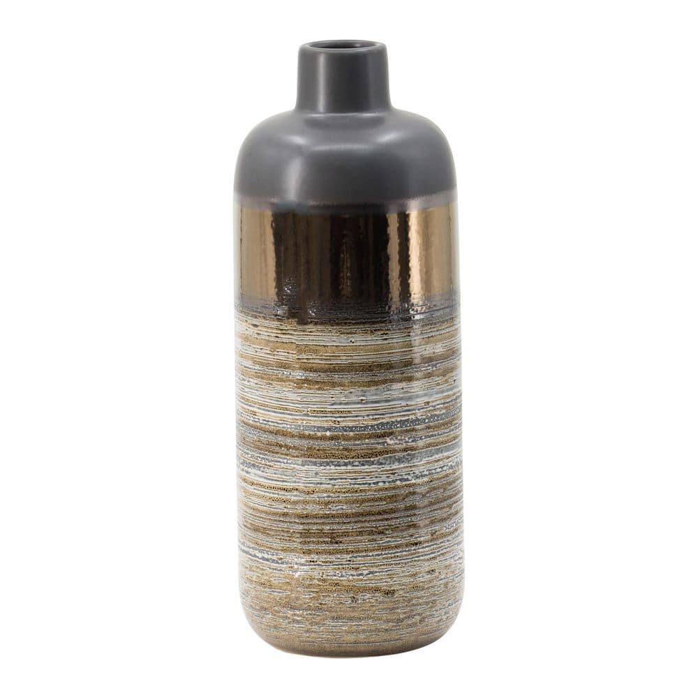 15.4 in. Gray Ceramic Round Decorative Base price history on PriceWatchPro