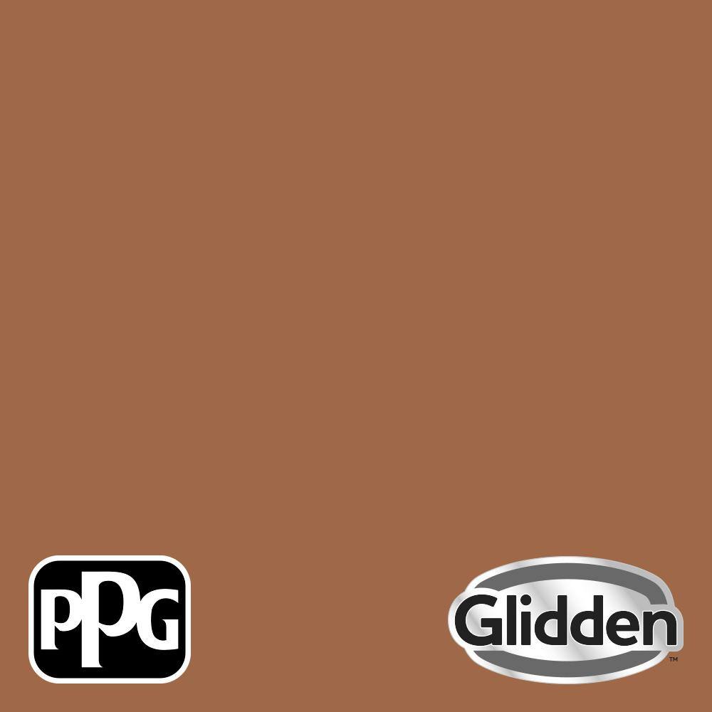 Glidden Premium 1 Gal Ppg1069 6 Foxfire Brown Semi Gloss Interior Latex Paint Ppg1069 6psg 01 The Home Depot
