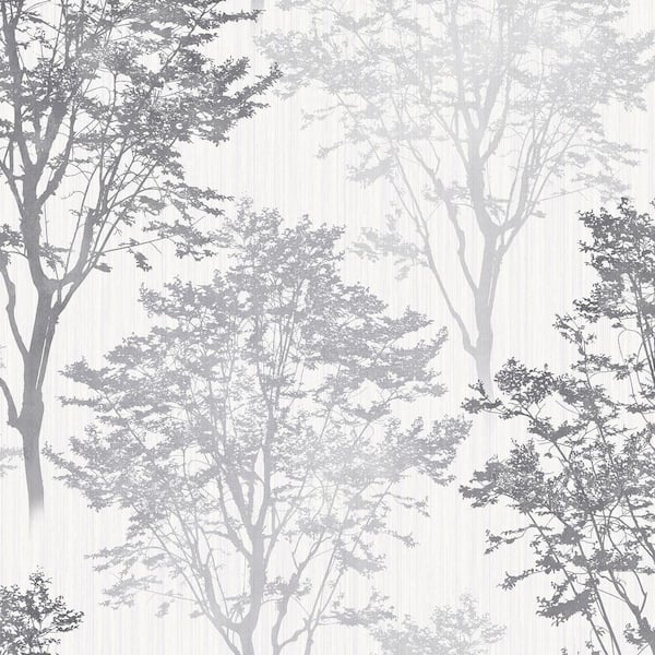 Edwin Grey Wildwood Wallpaper Sample