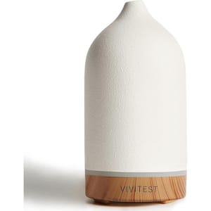 Ceramic Diffusers, Stone Essential Oil Diffuser, Ultrasonic Aromatherapy Diffusers, 9 Colors Light & Waterless Auto Off