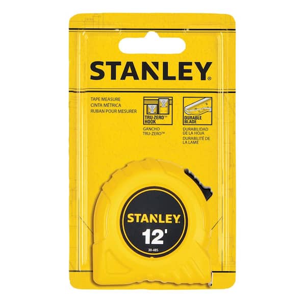 Stanley 12 ft. x 1/2 in. Tape Measure 30-485HD - The Home Depot
