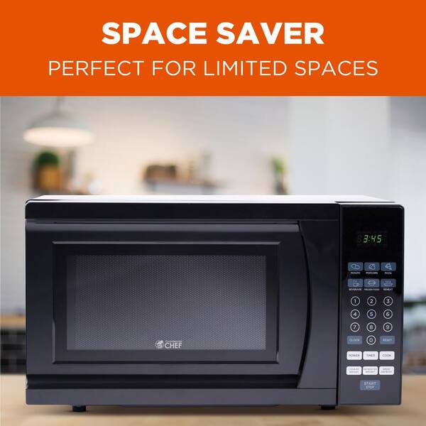 small space saver microwave