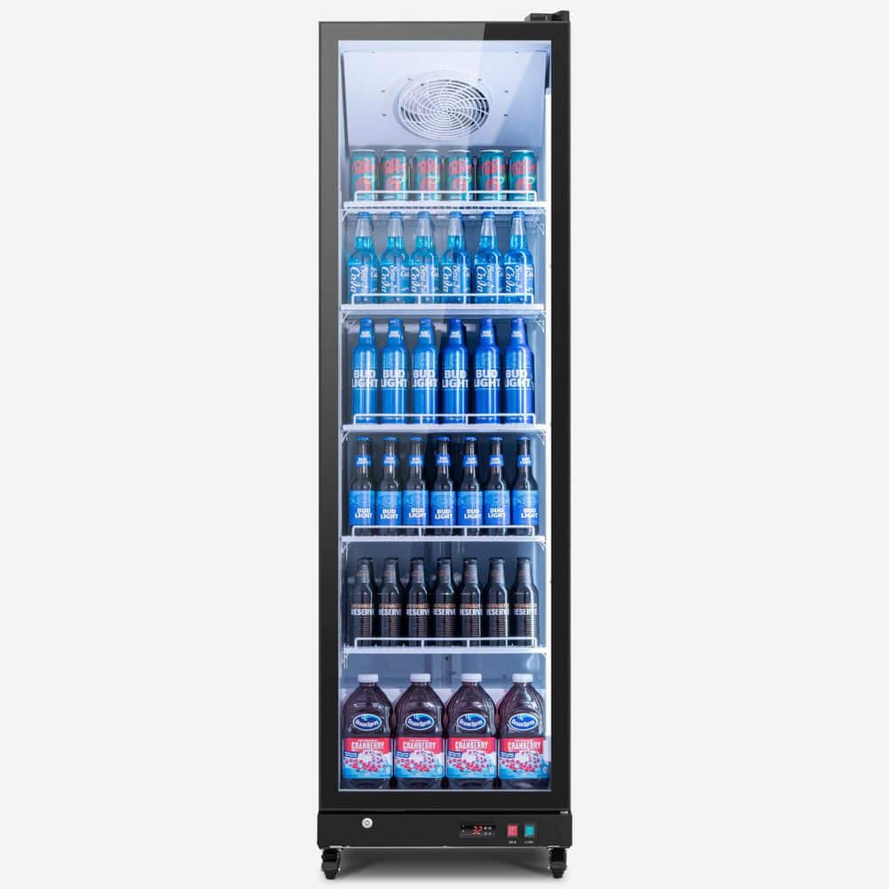 Yeego ft Merchandiser Refrigerator in Black