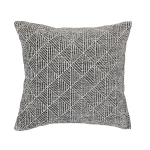 Logan Geometric Woven Reversible 18 in. x 18 in. Pillow