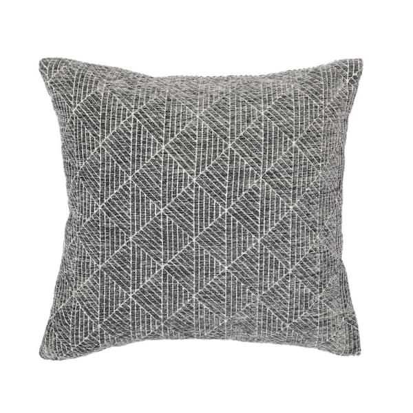 FRESHMINT Logan Geometric Woven Reversible 18 in. x 18 in. Pillow