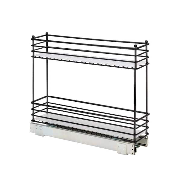  Household Essentials 2 Tier Pull Out Cabinet Organizer