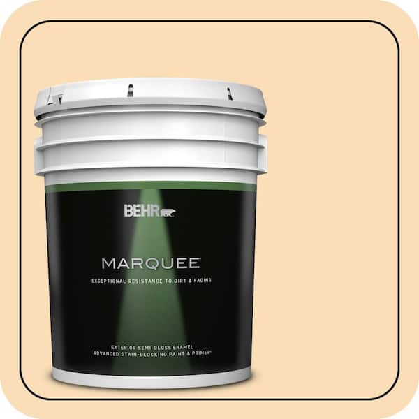 BEHR MARQUEE 5 gal. #M260-3 Time Out Semi-Gloss Enamel Exterior Paint & Primer