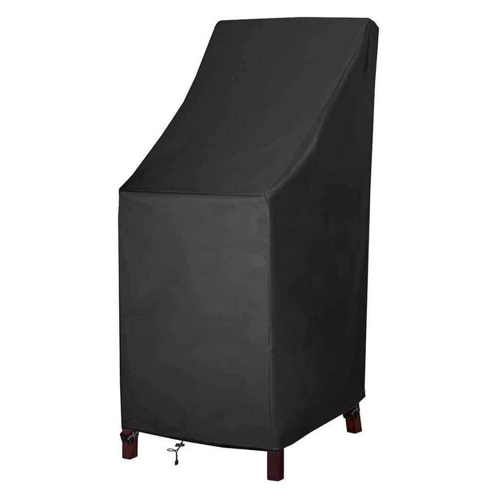 27x27x49 Inch Black Stackable Patio Chair Outdoor Furniture Cover Waterproof 600D Oxford Fabric 1 Pack price history on PriceWatchPro