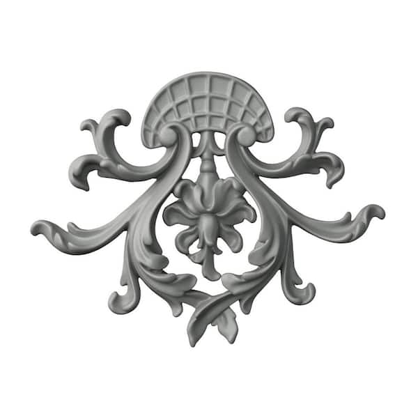 Ekena Millwork 1.00 in. x 7.125 in. x 7.875 in. Polyurethane Applique and Onlay Moulding