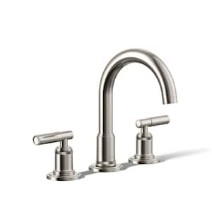 Torrington 8 in. Widespread Double Handle Bathroom Faucet in Vibrant Polished Nickel