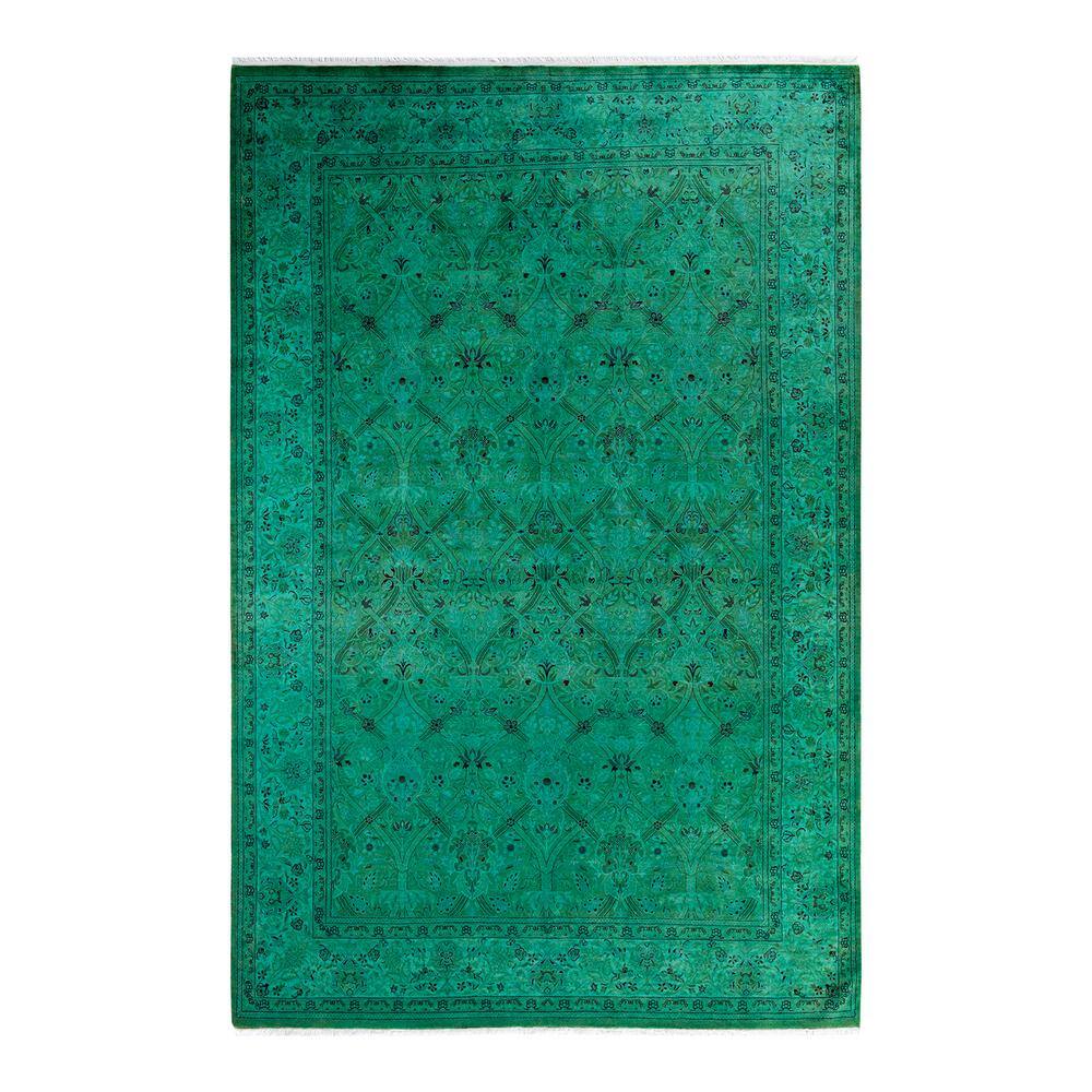 Fine Vibrance Green 6 ft. x 9 ft. Solid Wool Indoor Area Rug price history on PriceWatchPro