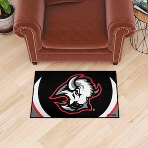 Buffalo Sabres Black Starter Mat Accent Rug - 19in. x 30in.