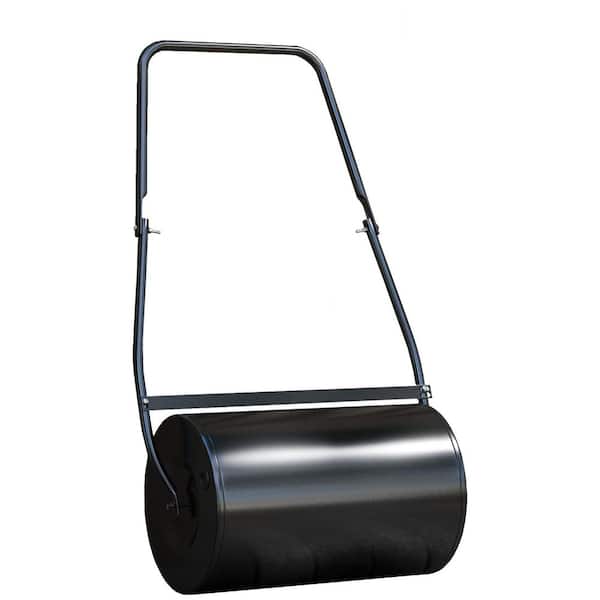 Outsunny 23.5 in. Heavy Duty Push/Tow Lawn Roller Sod Roller Filled with Water or Sand