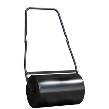 Outsunny 23.5 in. Heavy Duty Push/Tow Lawn Roller Sod Roller Filled with Water or Sand 845-237