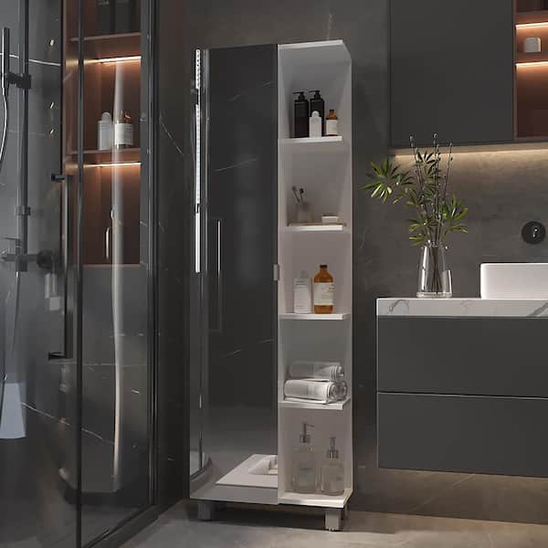 20.1 in. W x 62.2 in. H Rectangle Framless Mirror Wall Mirror Vanity Mirror