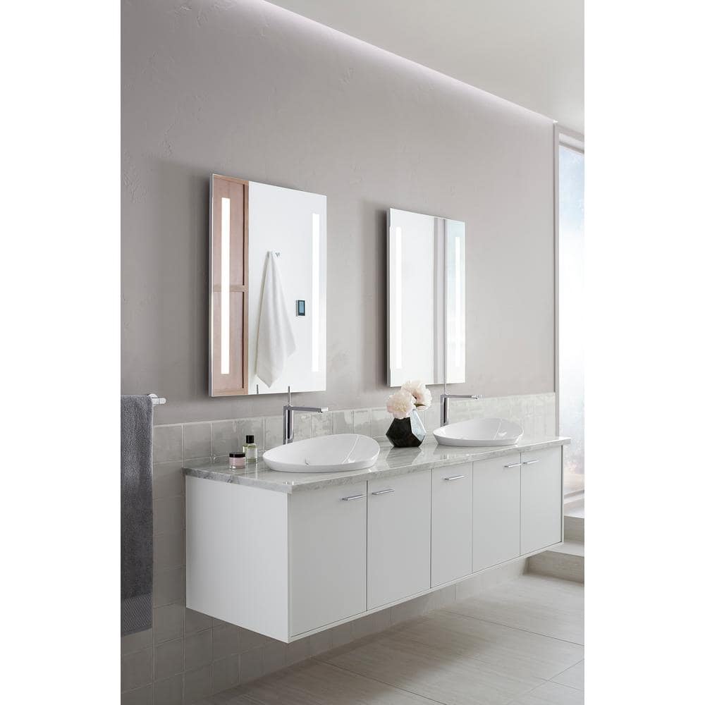 Verdera 33" x 24" Frameless LED Bathroom Vanity Mirror