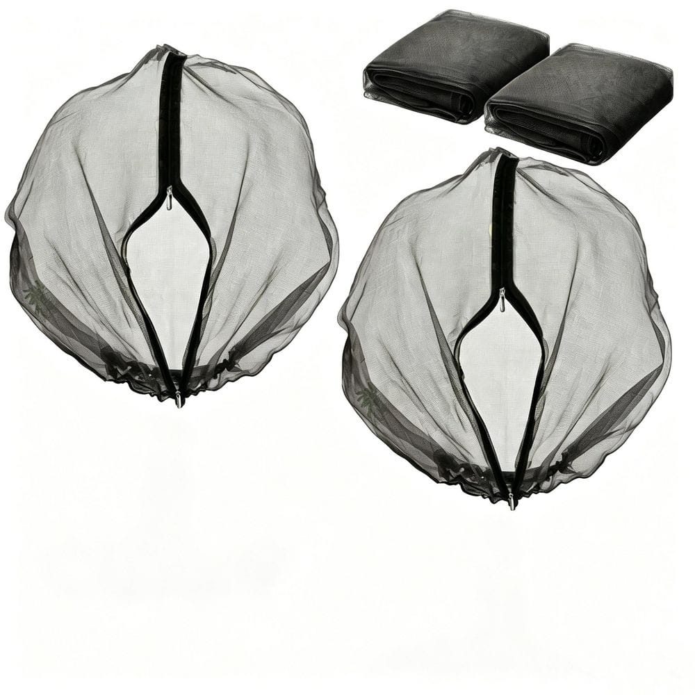 2 Pack Black 6 x 6 ft. Fruit Tree Netting Bags with Zipper and Drawstring Bird Netting for Blueberry Bushes, Fruit Trees price history on PriceWatchPro