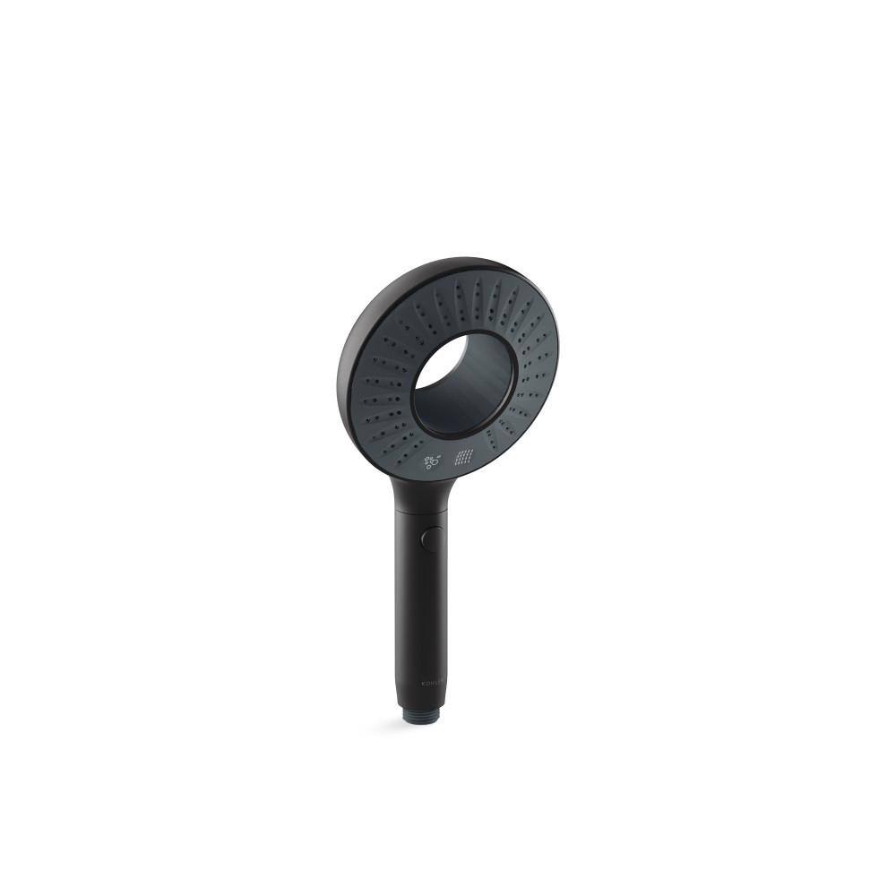 KOHLER Spaviva 2-Spray Wall Mount Handheld Shower Head 1.75 GPM in Matte Black
