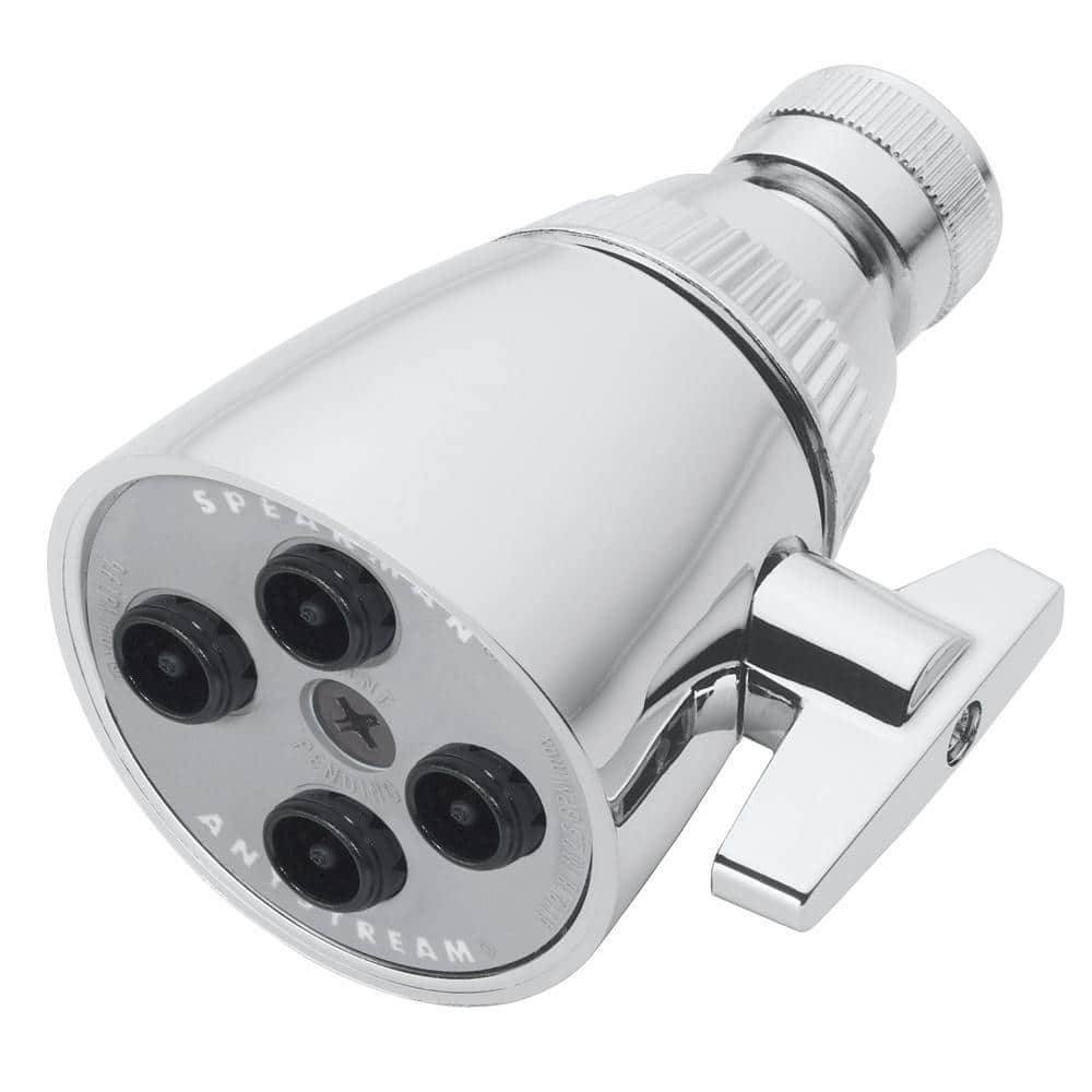 Polished Chrome Multi-Function Wall Mounted Shower Head