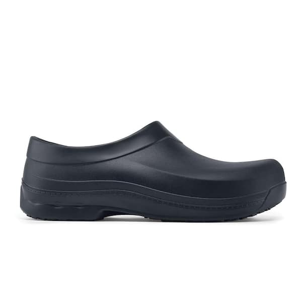 Shoes For Crews Unisex Radium Slip Resistant Slip-On Shoes - Soft Toe - Black Size 8(M)