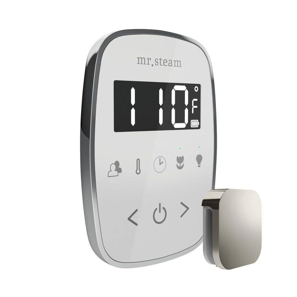 Itempoflex Steam Generator Control Kit White In Polished Chrome price history on PriceWatchPro