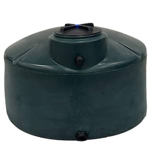 550 Gal. Dark Green Polyethylene Vertical Water Storage Tank