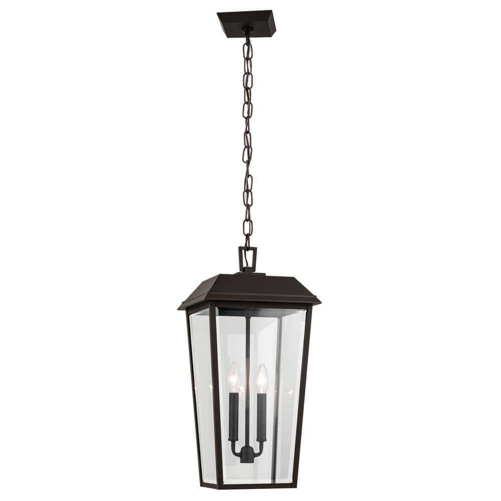 Kichler Mathus 22 In. 2-light Olde Bronze Traditional Outdoor Porch 