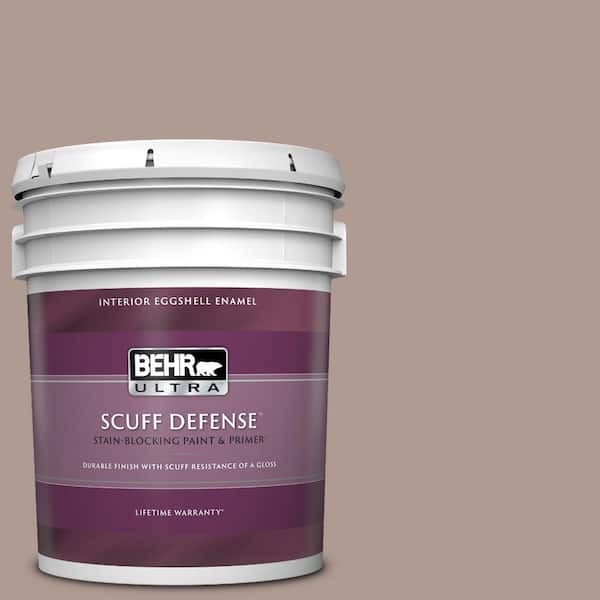 BEHR ULTRA 5 gal. #N170-4 Coffee with Cream Extra Durable Eggshell Enamel Interior Paint & Primer