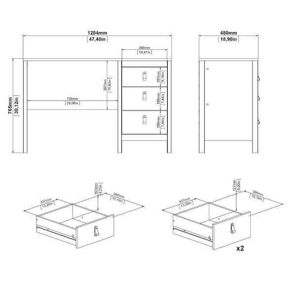 white-tvilum-writing-desks- white-tvilum-writing-desks-