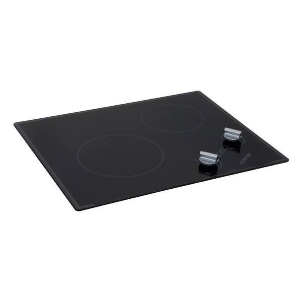 Kenyon Glacier21 in. Radiant Elect. Cooktop in Black 240-Volt