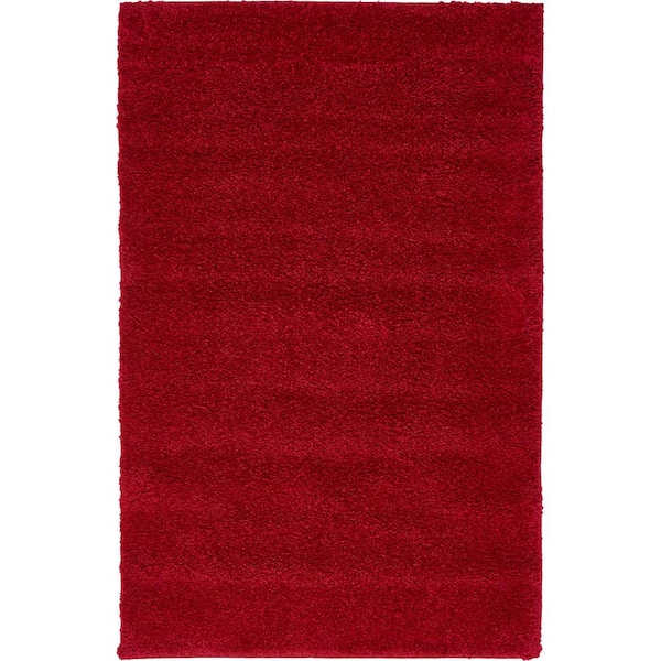 Unique Loom Solo Calabasas Red 2' 2 x 3' 0 Area Rug