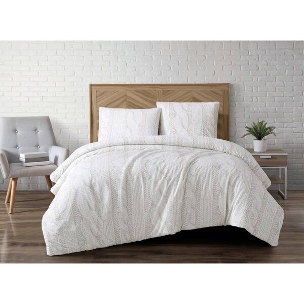 Brooklyn Loom Photo 3-Piece Multiple Full/Queen Duvet Cover Set