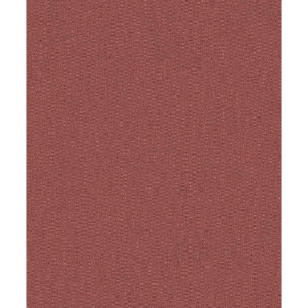 Plain Subtle Linen Effect Red Matte Finish Vinyl on Non-Woven Non-Pasted Wa