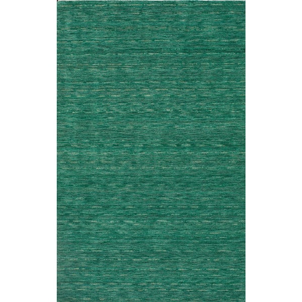 Addison Rugs Corbett Green 2 ft. x 3 ft. Solid Wool Accent Rug