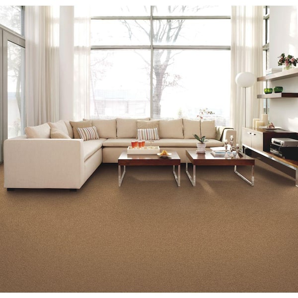 Lifeproof 8 in. x 8 in. Texture Carpet Sample - Mason I