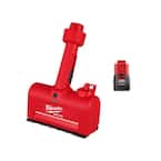 M12 AIR-TIP 1-1/4 in. - 2-1/2 in. Wet/Dry Shop Vacuum Utility Nozzle Attachment w/M12 2.0 Ah Compact Battery Pack