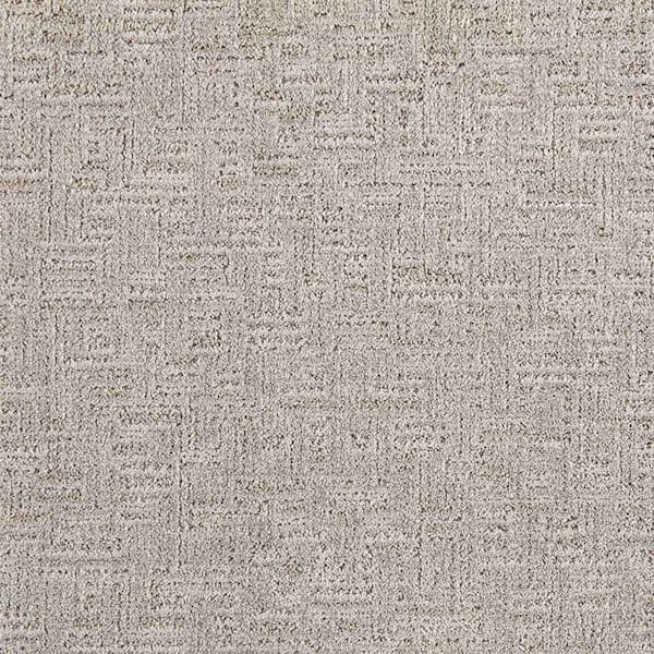 Home Decorators Collection Corry Sound  - Sterling - Gray 38 oz. Polyester Pattern Installed Carpet
