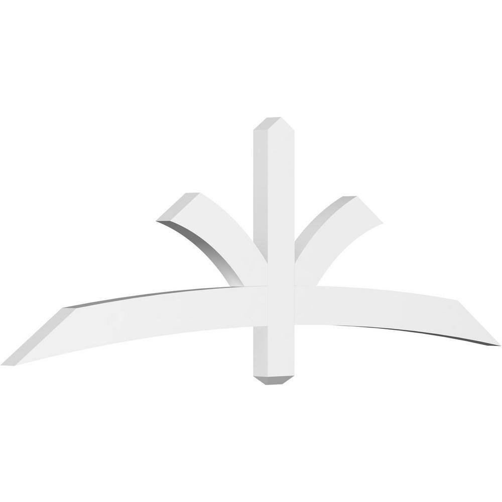 72 in. W x 24 in. H x 2 in. D x 4 in. F, 8/12 Pitch, Davenport Signature Urethane Gable Bracket, Primed Tan price history on PriceWatchPro