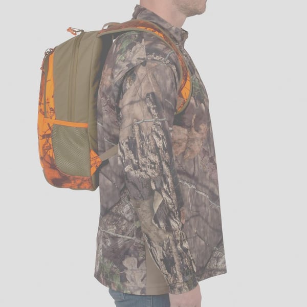 Terrain Delta Backpack & Daypack, Mossy Oak Break-Up Blaze