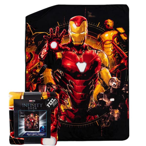 THE NORTHWEST GROUP Avengers Iron Legacy Silk Touch Throw Blanket