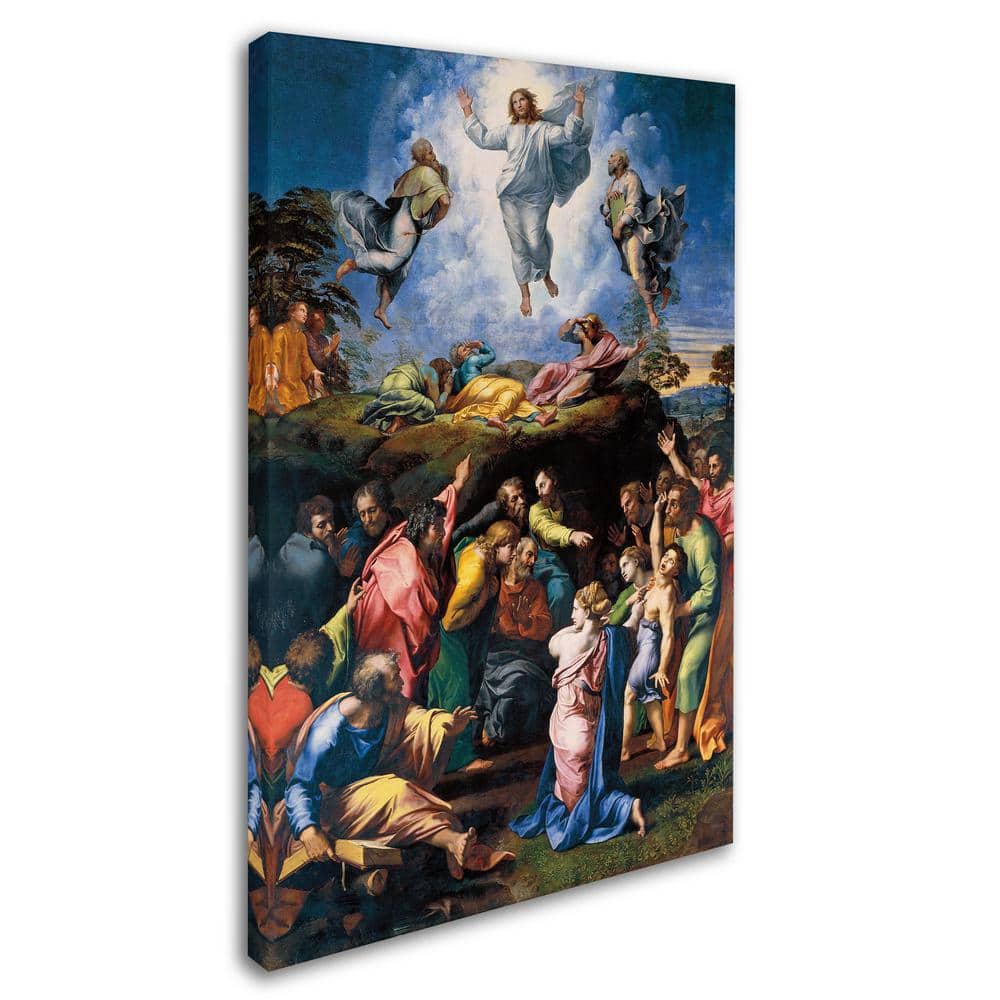 Raphael's The Transfiguration Religious Canvas Art Print