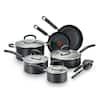 T-fal Prograde 10-Piece Titanium Nonstick Cookware Set in Black C517SA75 -  The Home Depot