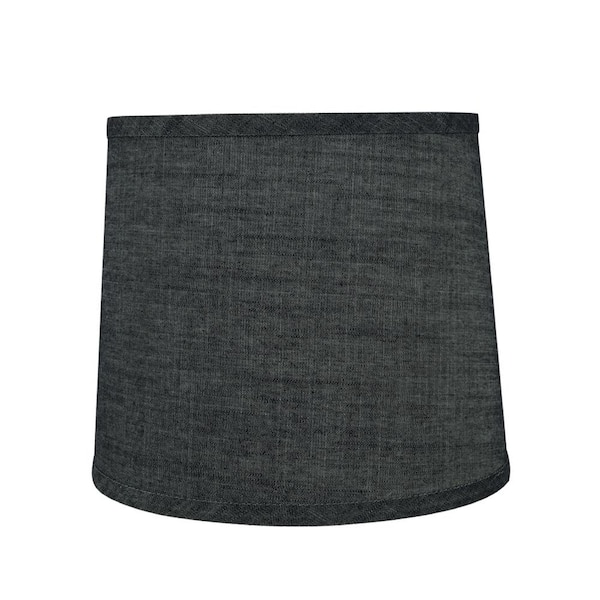 Aspen Creative Corporation 10.5 in. x 9 in. Grey-Blue Hardback Empire Lamp Shade