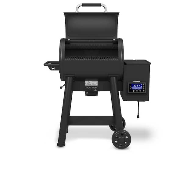 King Crown Pellet 400 Grill in Black 493051 - The Home Depot