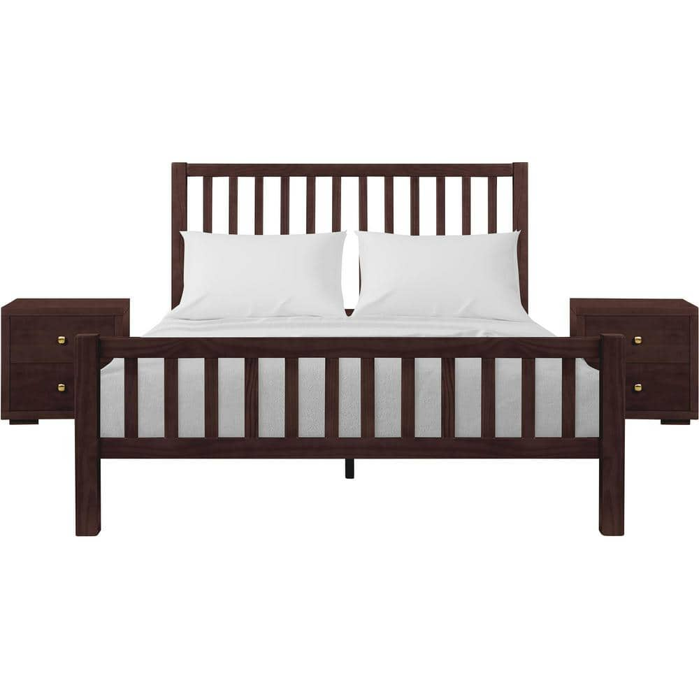 Alton cherry eastern king deals platform bed