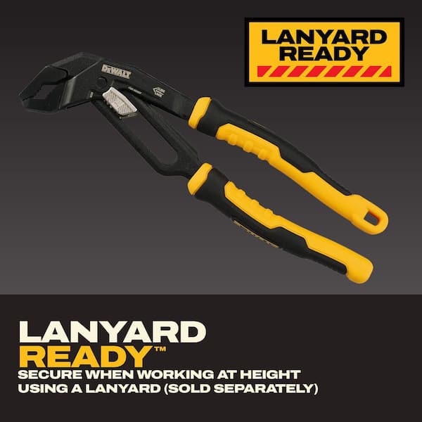DEWALT 8 in. Slidelock V-Jaw Pliers DWHT82820 - The Home Depot