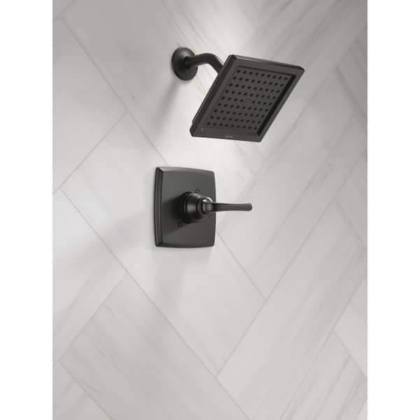 【 peak】FR Over Coat　Black Monitor® 14 Series Shower in Spotshield Brushed Nickel